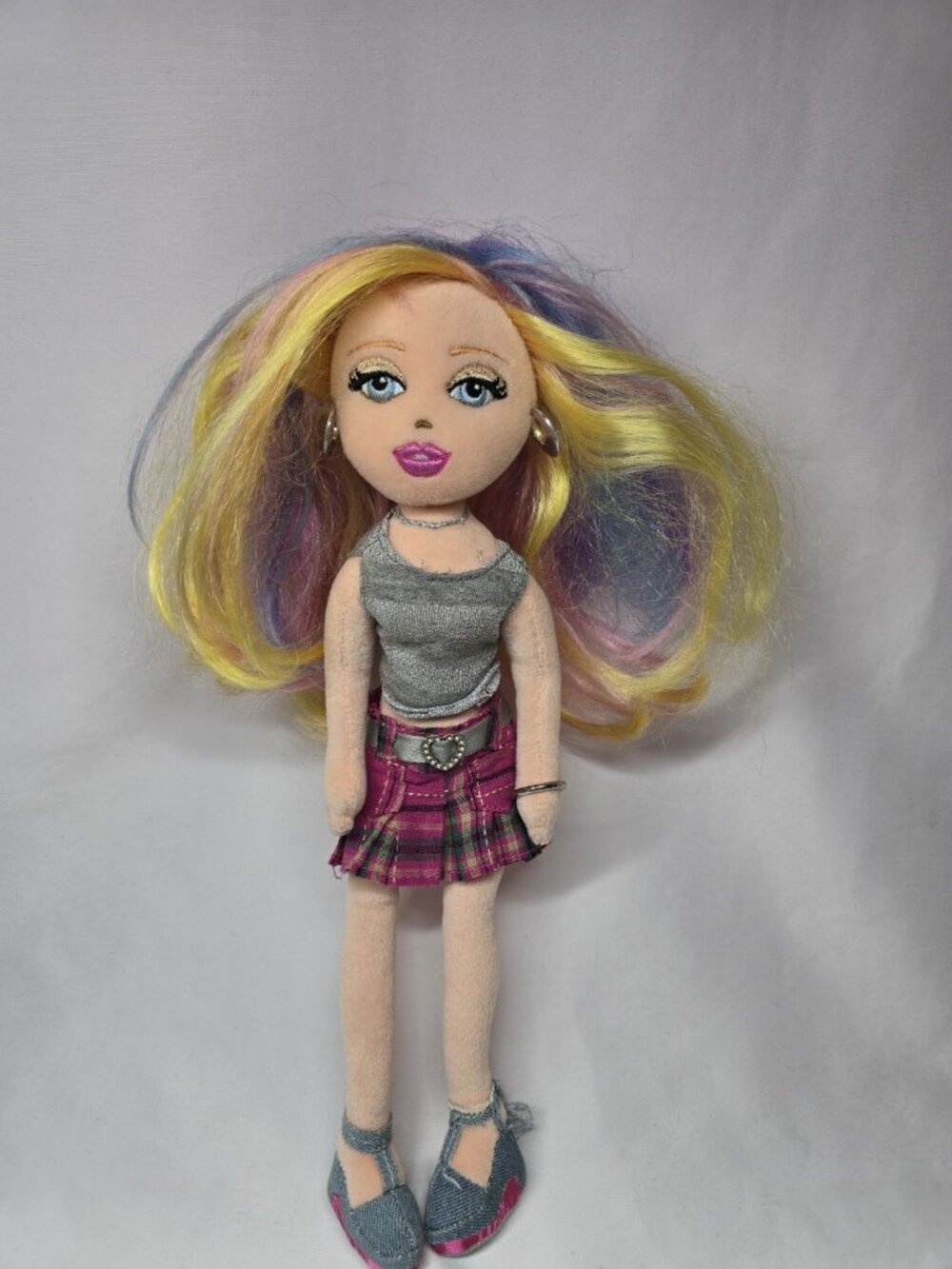 TY Girlz Cute Candy Flexible Poseable Plush Doll 13” No Code READ INFO